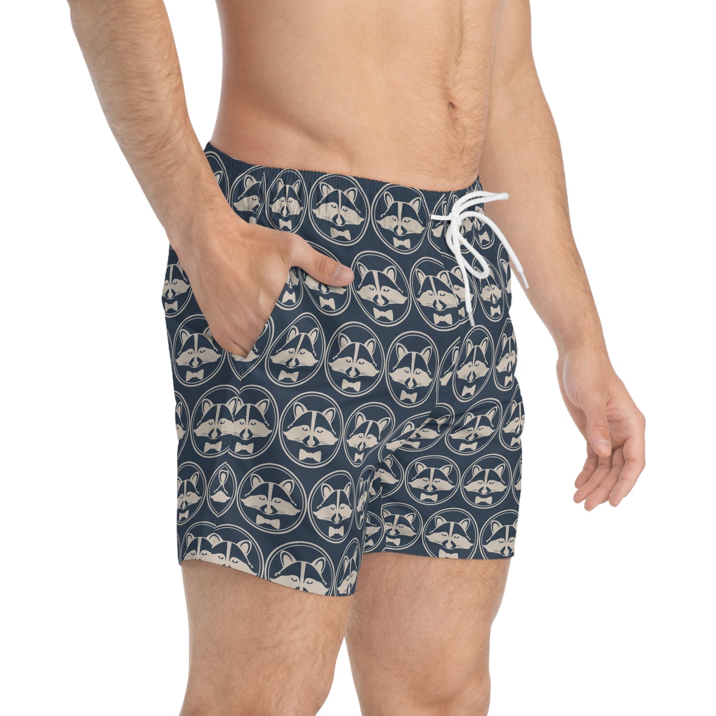 Dapper & Dangerous Swim Trunks - Slate