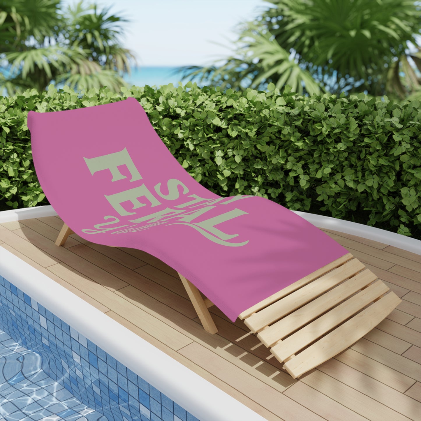 Feral State of Mind Beach Towel