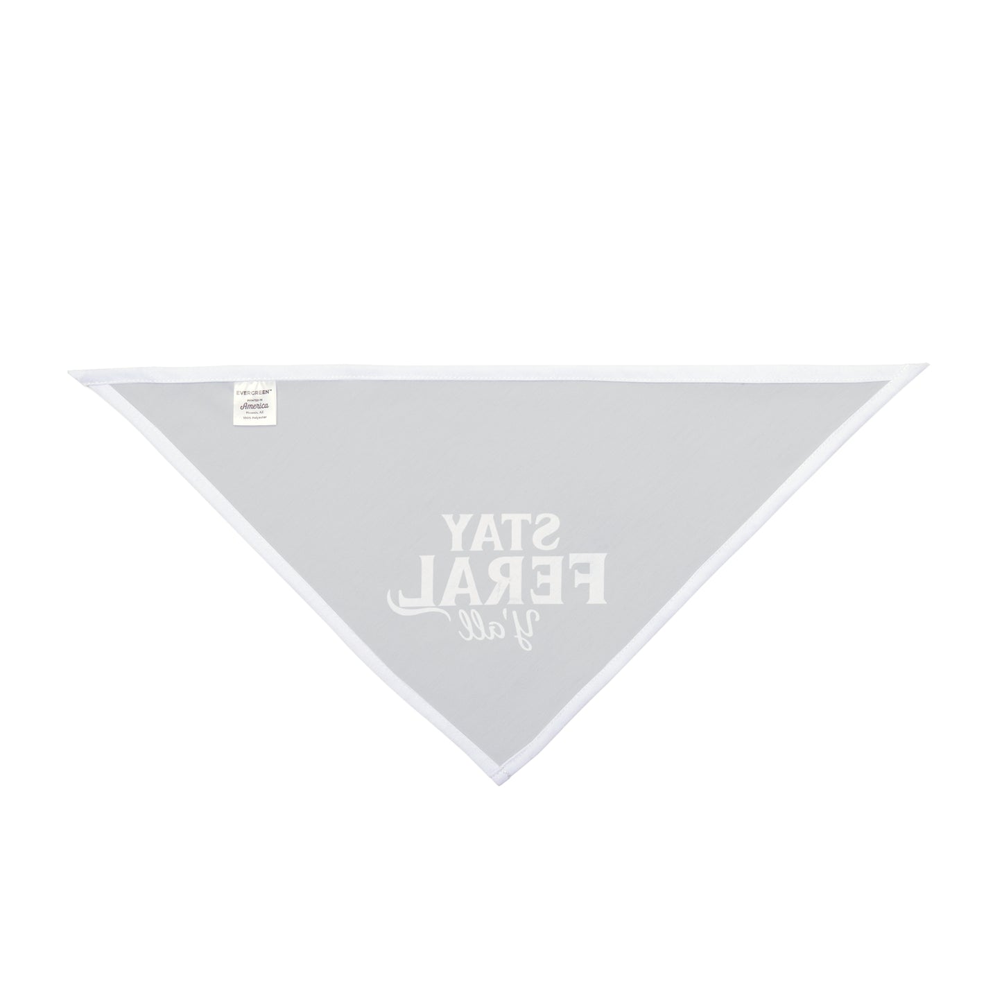 Feral State of Mind Pet Bandana - Slate