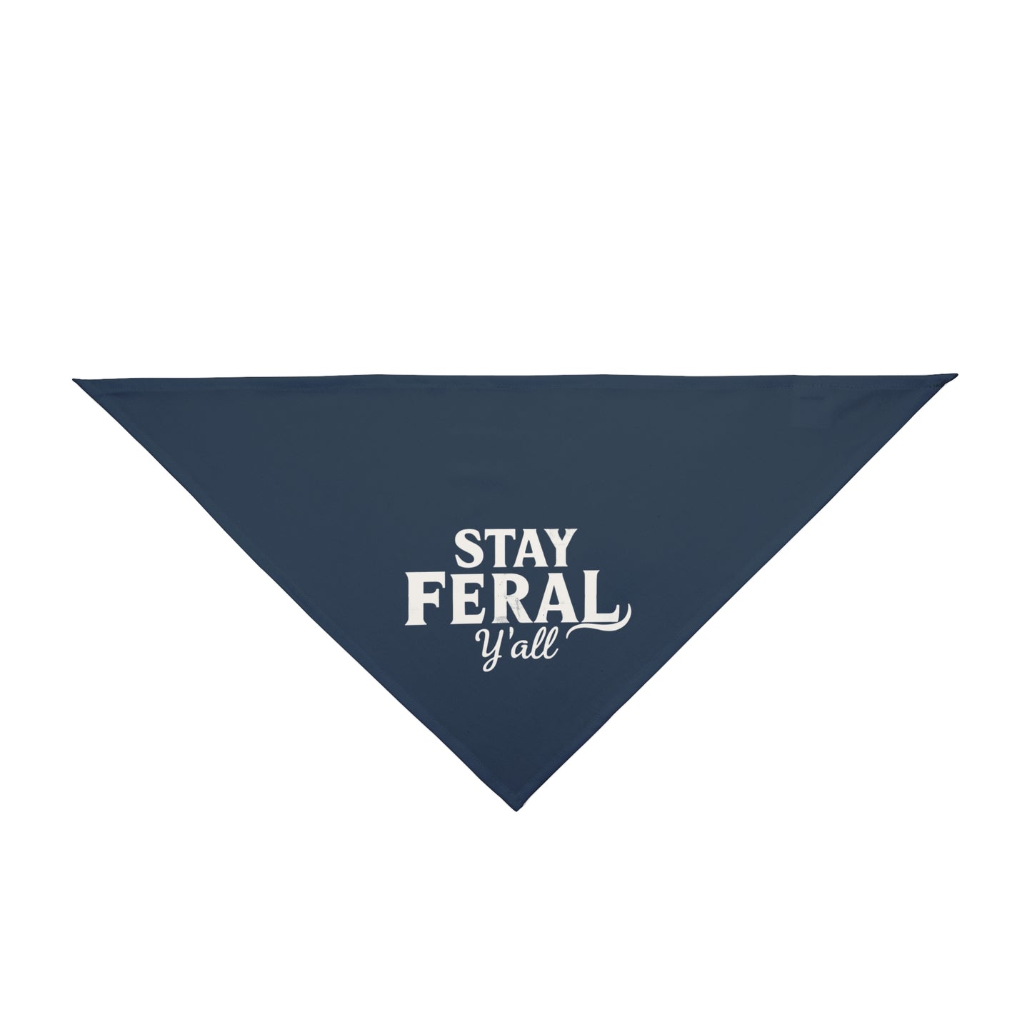 Feral State of Mind Pet Bandana - Slate