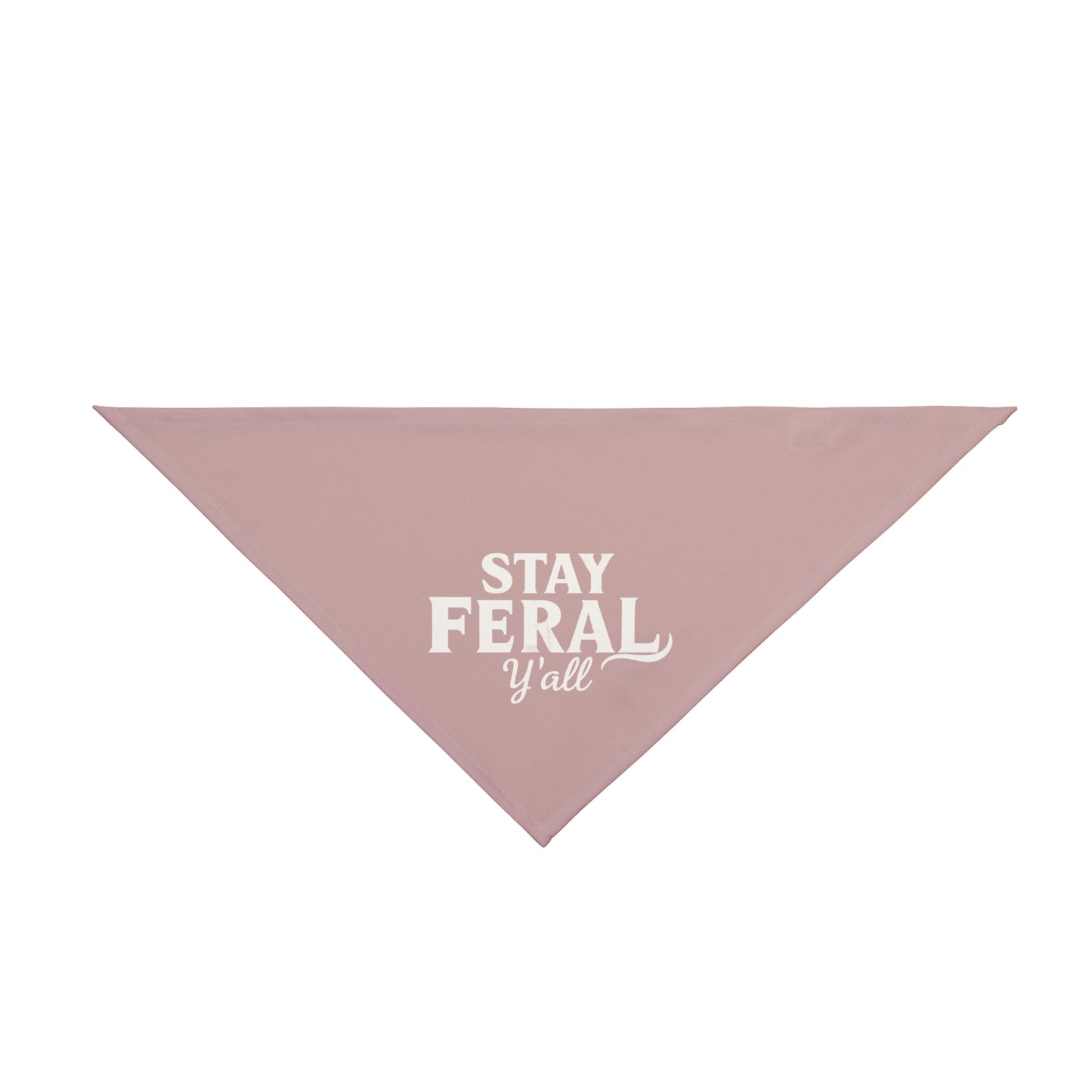 Feral State of Mind Pet Bandana - Mauve