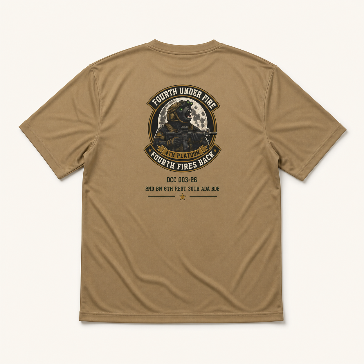 DCC 003-26 4th Platoon Dri-Fit Tee