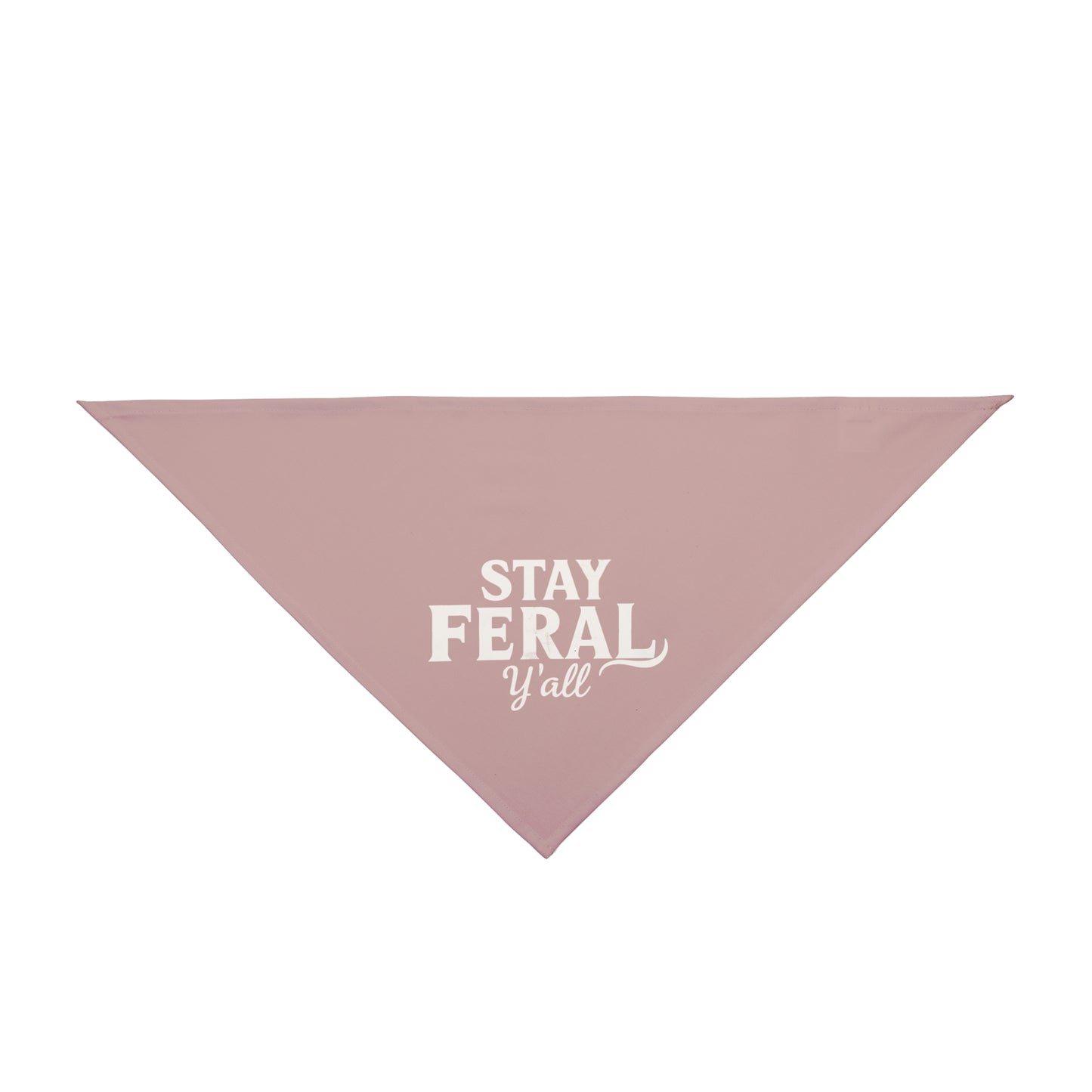 Feral State of Mind Pet Bandana - Mauve