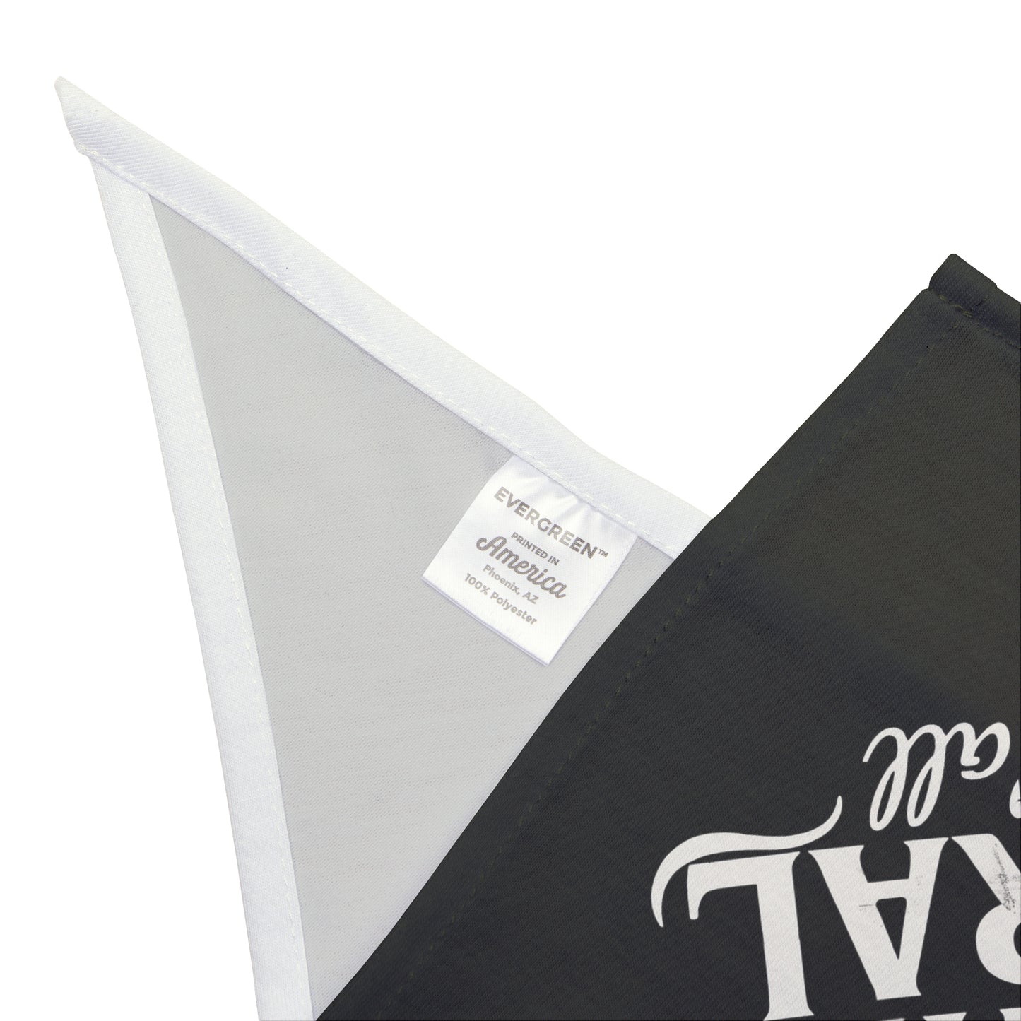 Feral State of Mind Pet Bandana - Charcoal
