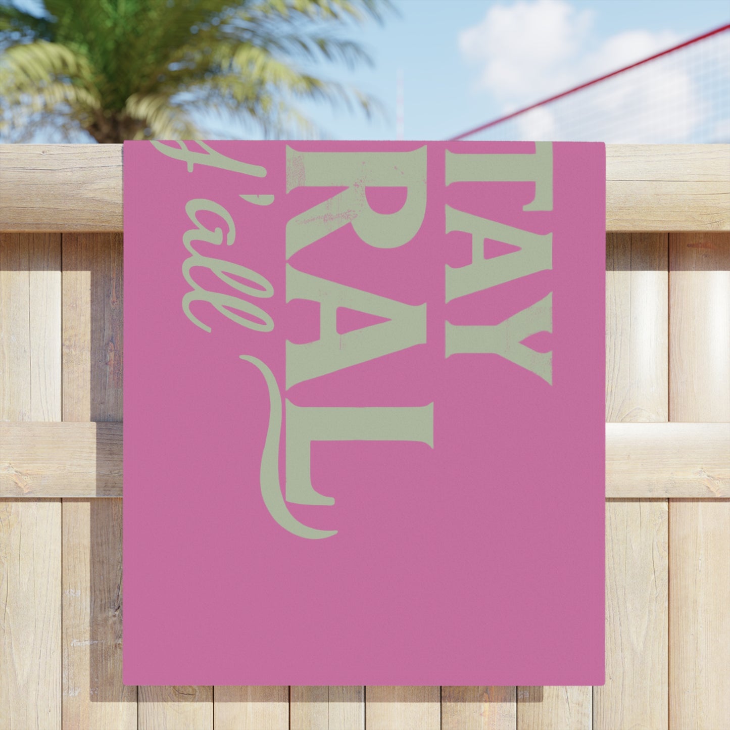 Feral State of Mind Beach Towel
