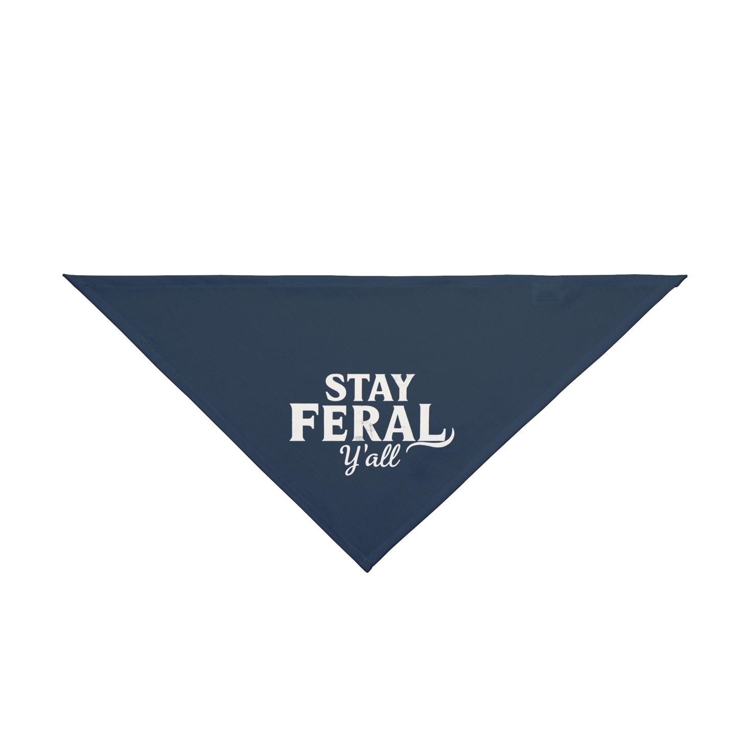 Feral State of Mind Pet Bandana - Slate