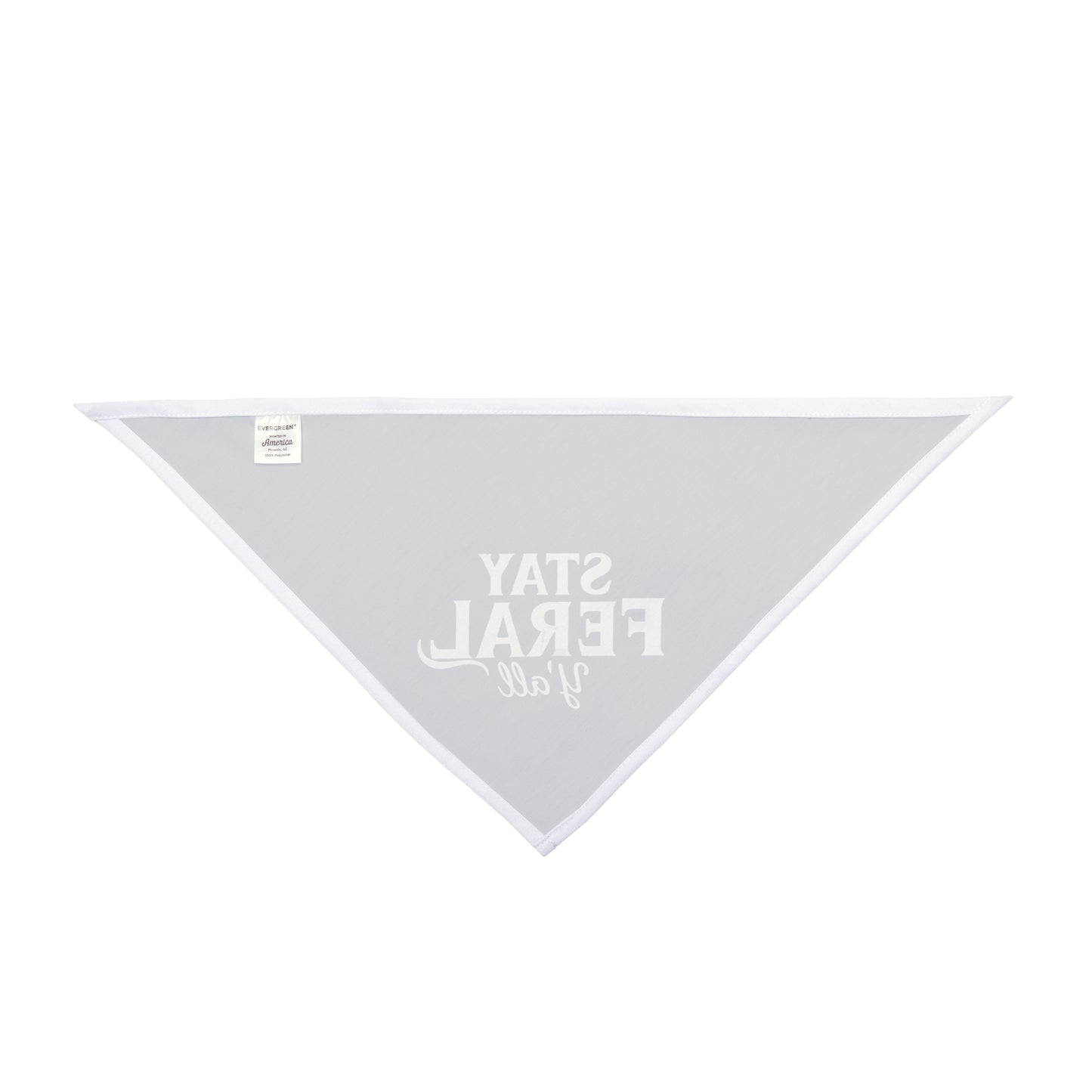 Feral State of Mind Pet Bandana - Slate